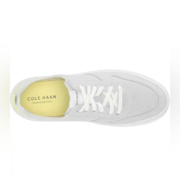 NIB Cole Haan Grandpro Rally Canvas Court Sneaker in Halogen Blue - Picture 2 of 11